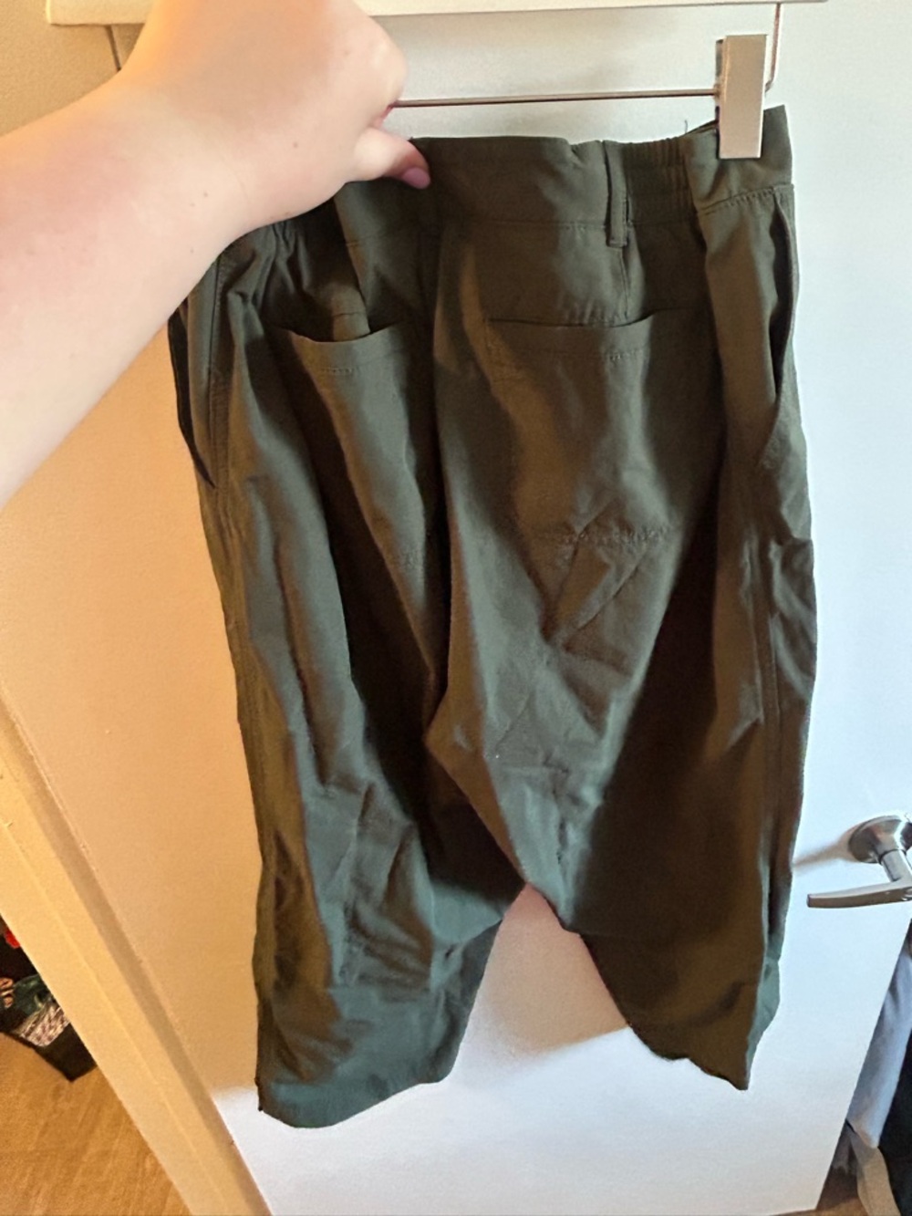 Kirkland Olive Green Casual Pants - size 16 - Picture 5 of 6